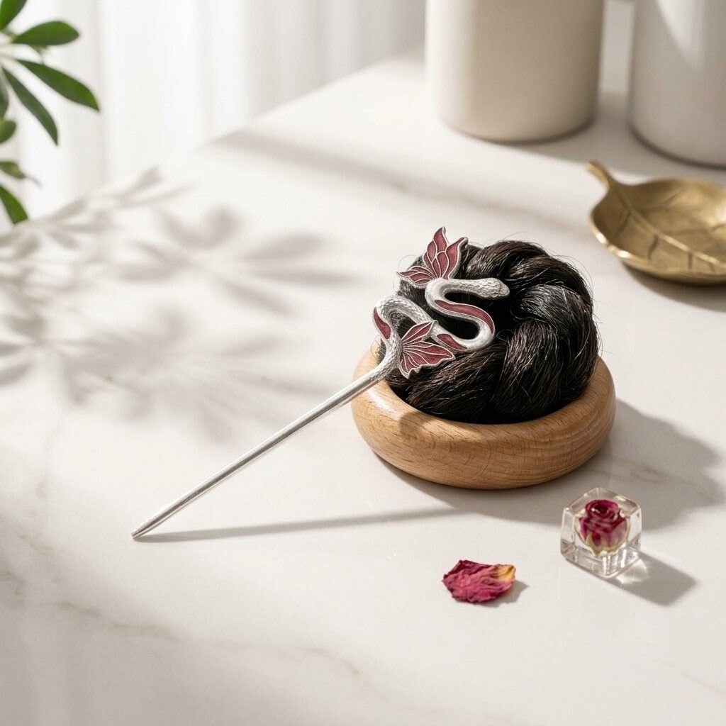  کانزاشی استیل طرح مار سرخ 